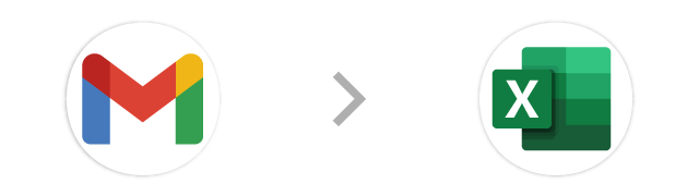 Gmail→Excel