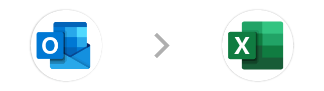 Outlook→Excel