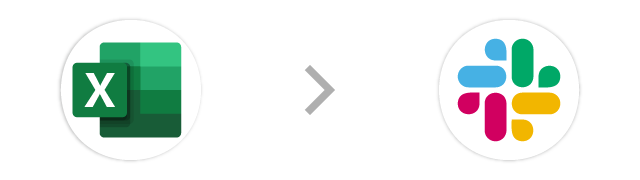 Excel→Slack