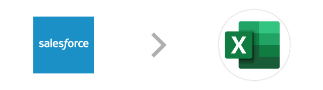 Salesforce→Excel