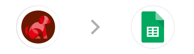 MA→スプレッドシート