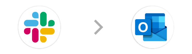 Slack→Outlook