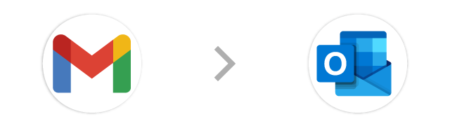 Gmail→Outlook