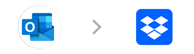 Outlook→Dropbox